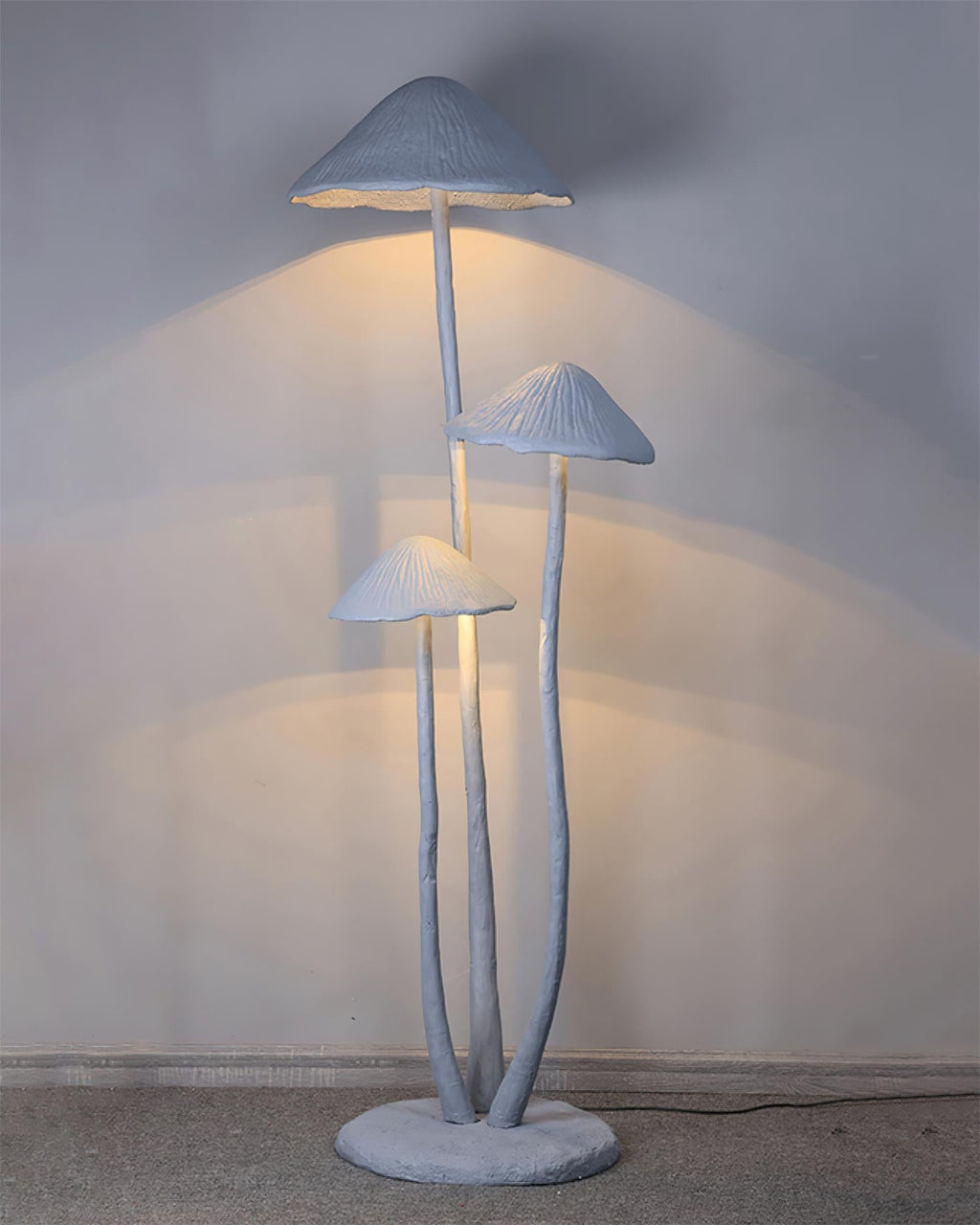 Mushroom Sculpture Resin Floor Lamp — product view 7