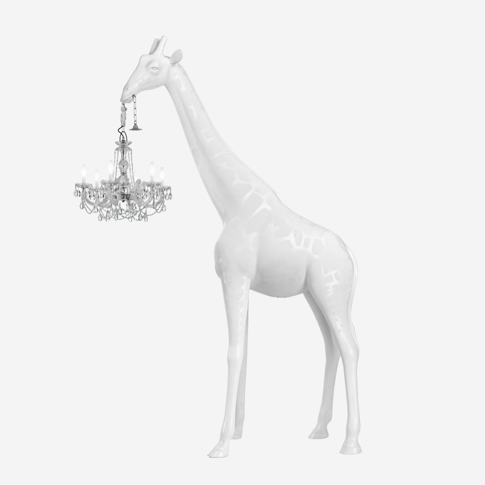 Giraffe Sculpture Metal Floor Lamp — product view 1