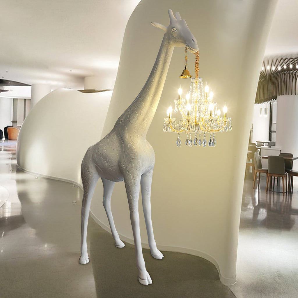 Giraffe Sculpture Metal Floor Lamp — product view 69