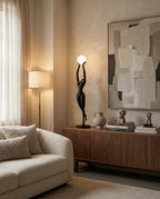 Stursa Sculpture Glass Floor Lamp — product view 4