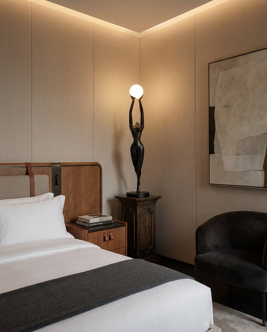 Stursa Sculpture Glass Floor Lamp — product view 8