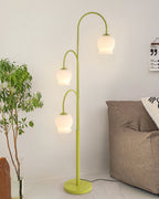 Green Jenavive Glass Floor Lamp — product view 5