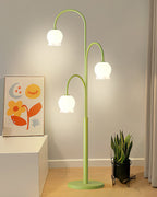 Green Jenavive Glass Floor Lamp — product view 6
