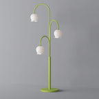 Green Jenavive Glass Floor Lamp — product view 11