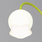 Green Jenavive Glass Floor Lamp — product view 12