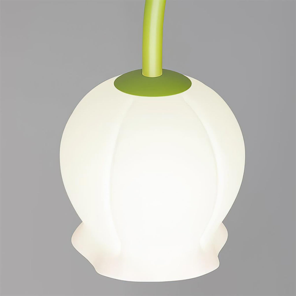 Green Jenavive Glass Floor Lamp — product view 13