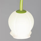 Green Jenavive Glass Floor Lamp — product view 13