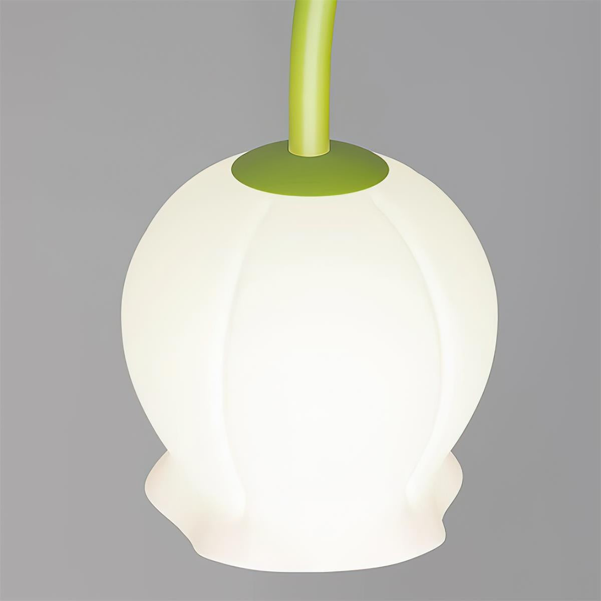 Green Jenavive Glass Floor Lamp — product view 13