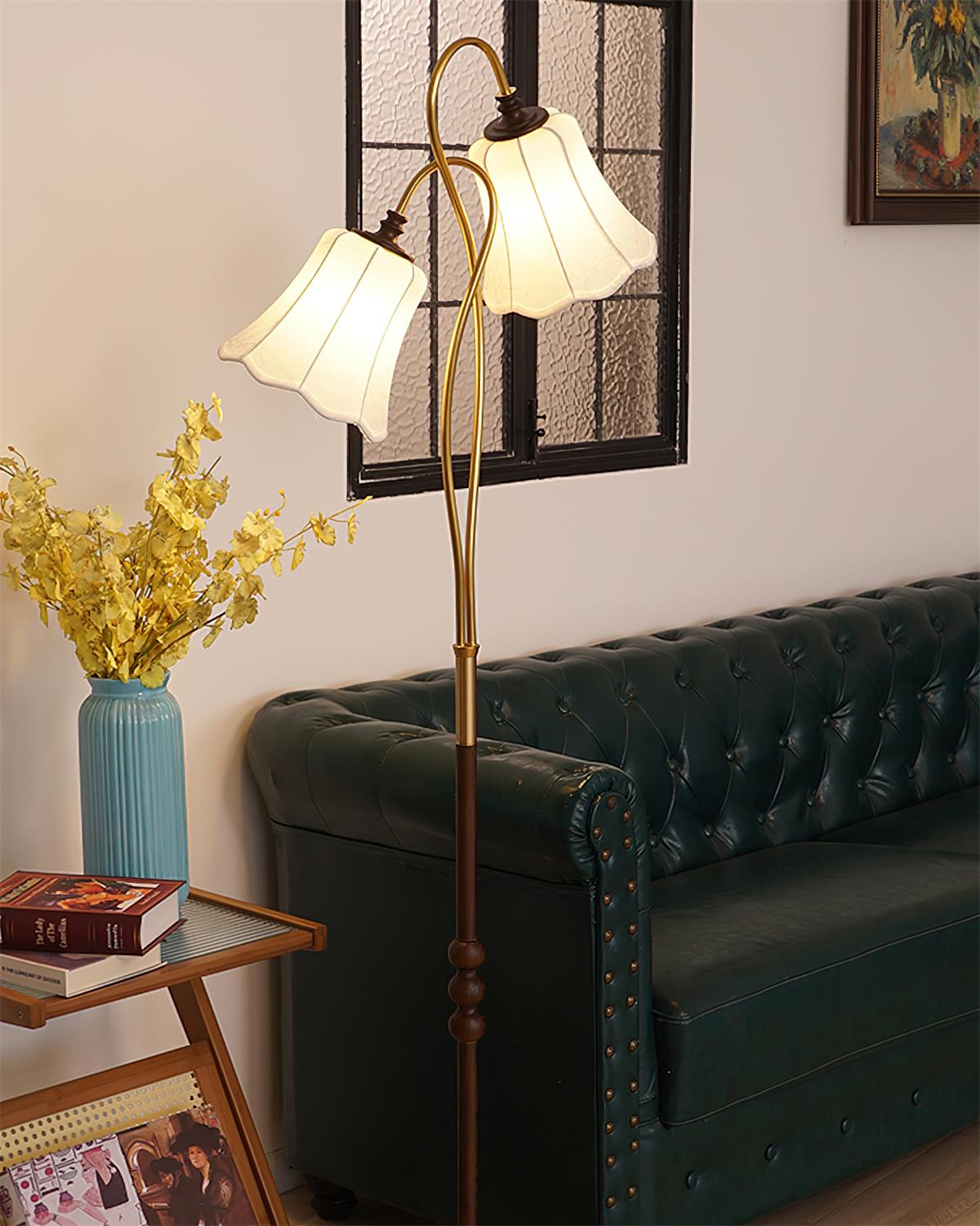 Magnolya Wood Floor Lamp — product view 6