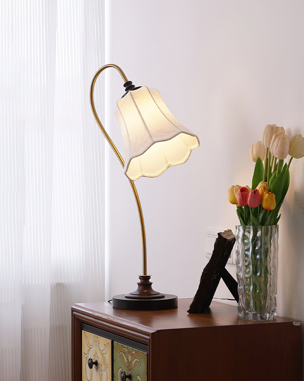 Magnolya Wood Table Lamp — product view 7