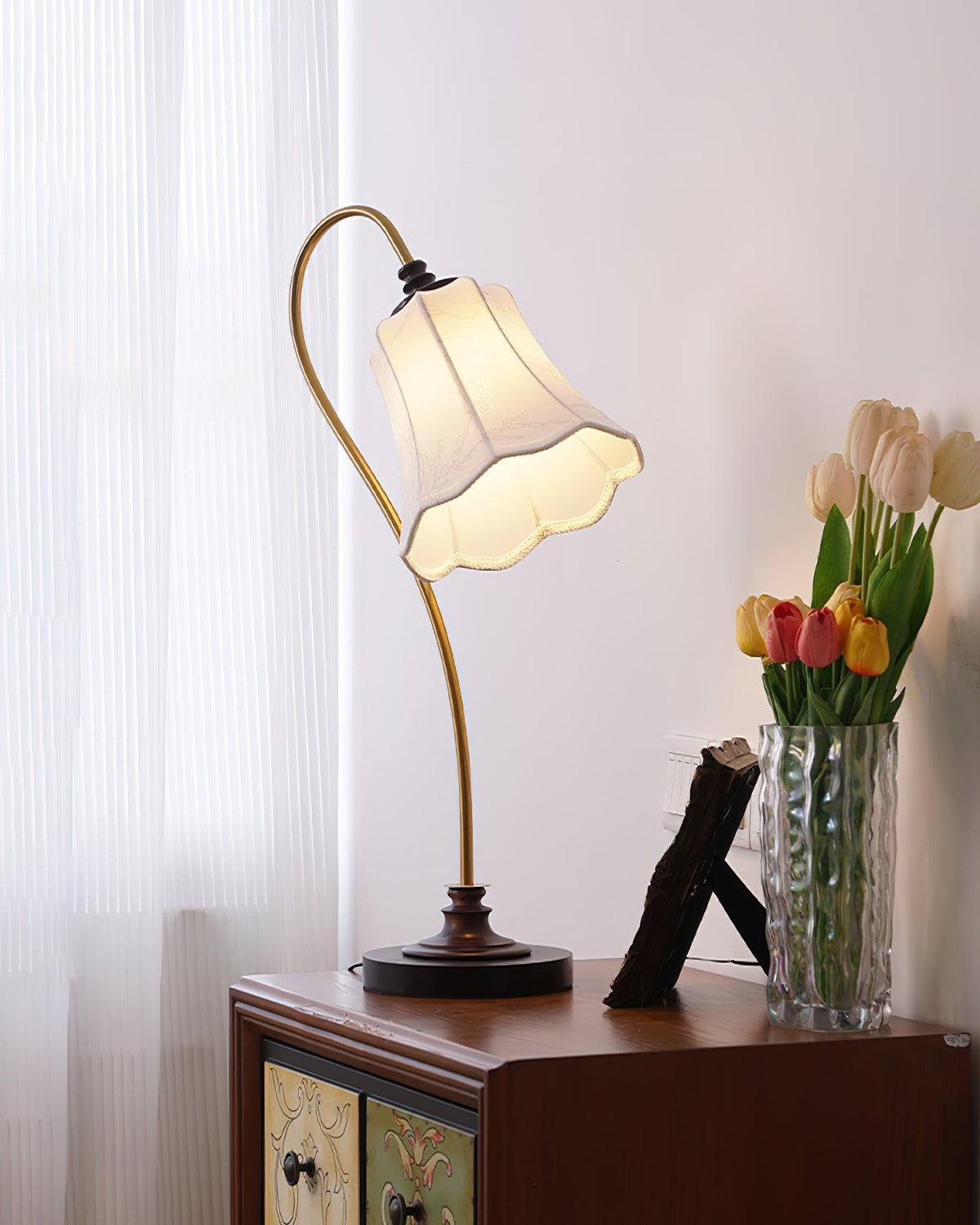 Magnolya Wood Table Lamp — product view 7