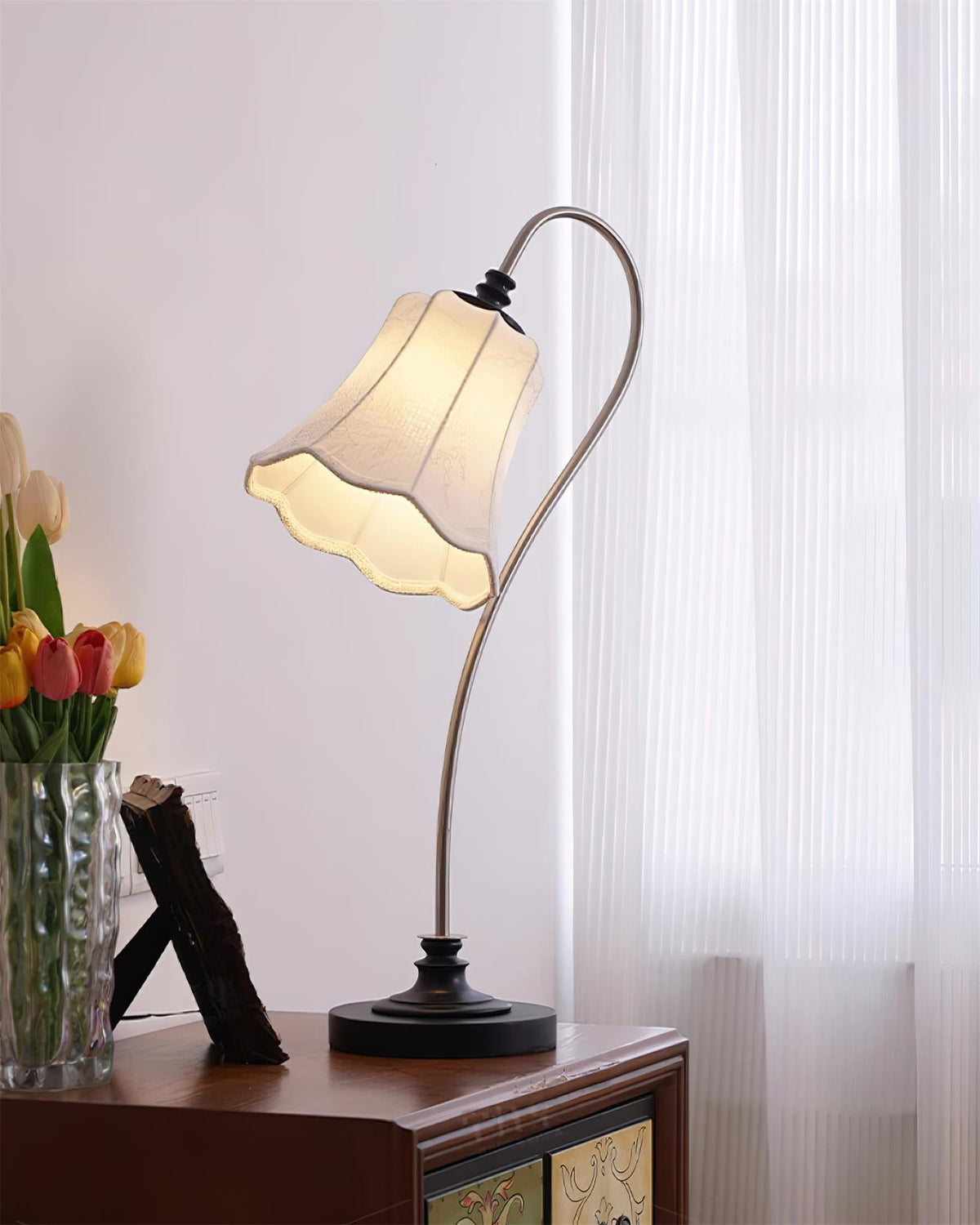 Magnolya Wood Table Lamp — product view 10