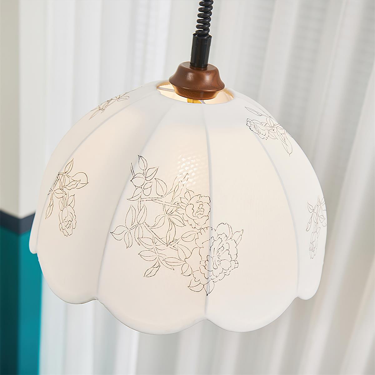 Binta Fabric Pendant Lamp — product view 5