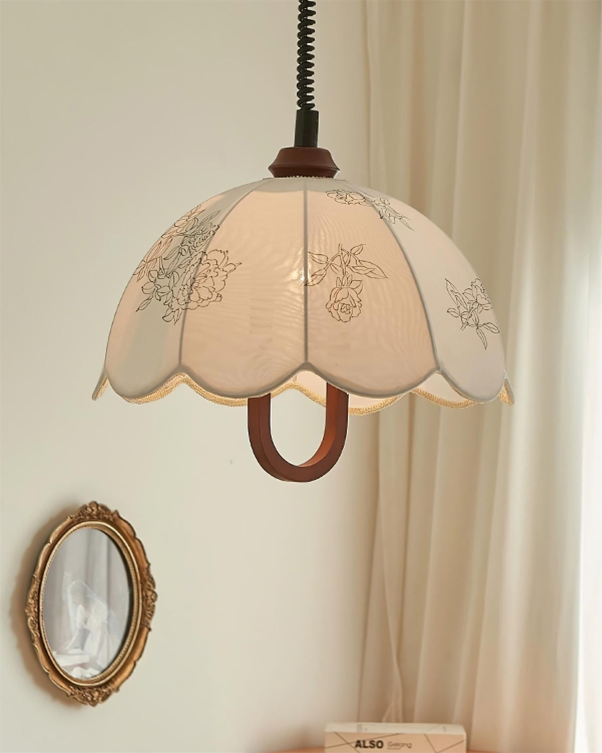 Binta Fabric Pendant Lamp — product view 6