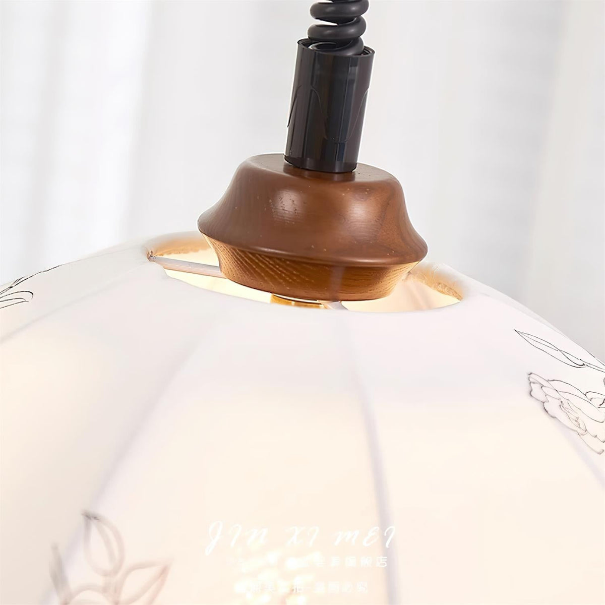 Binta Fabric Pendant Lamp — product view 10