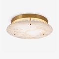 Alabaster Disc Ceiling Lamp – product view 1