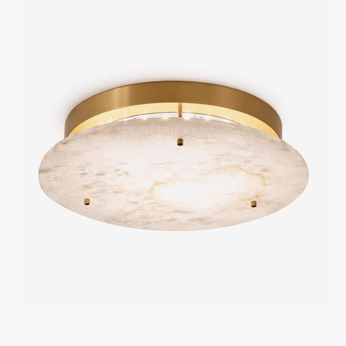 Alabaster Disc Ceiling Lamp – product view 1