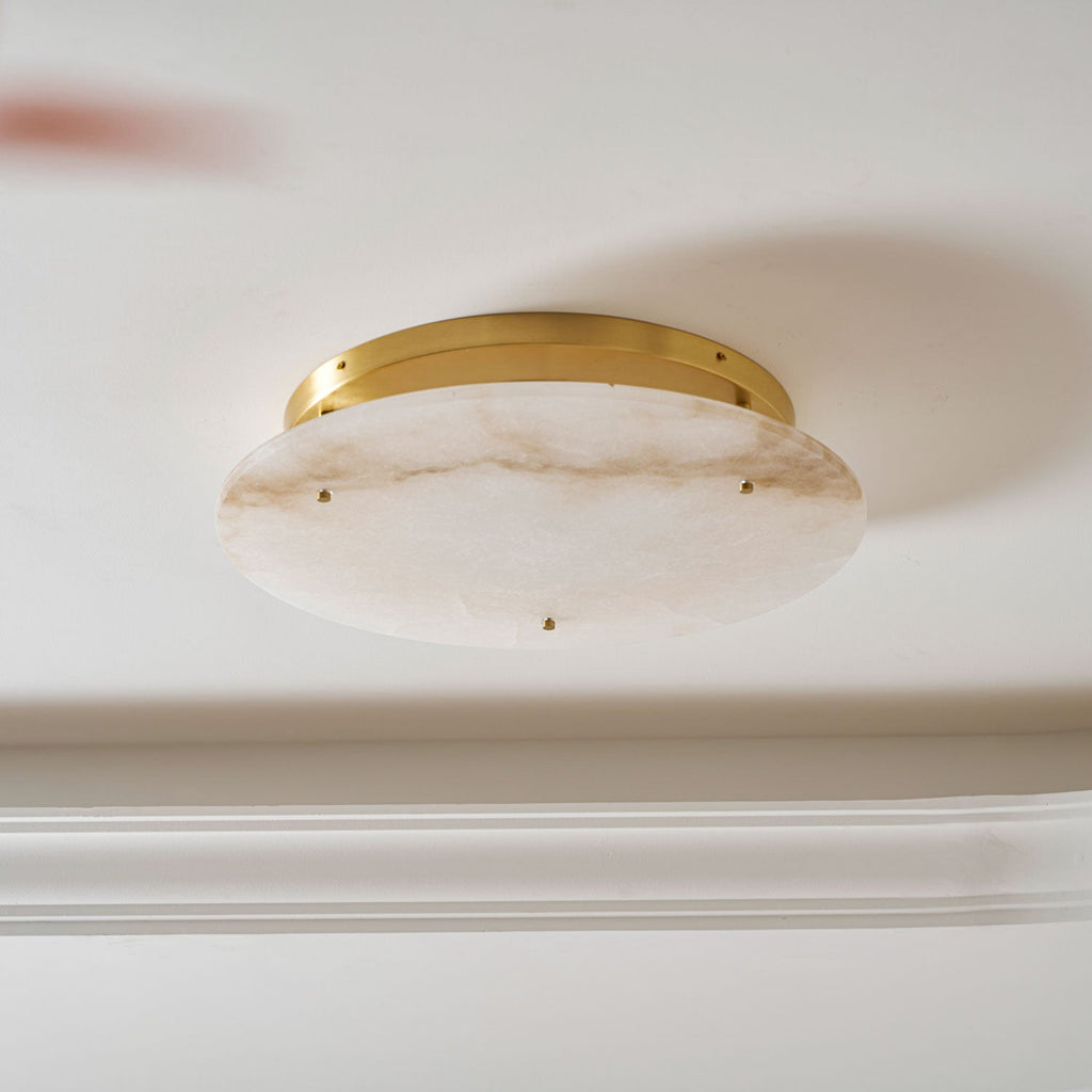 Alabaster Disc Ceiling Lamp – product view 13
