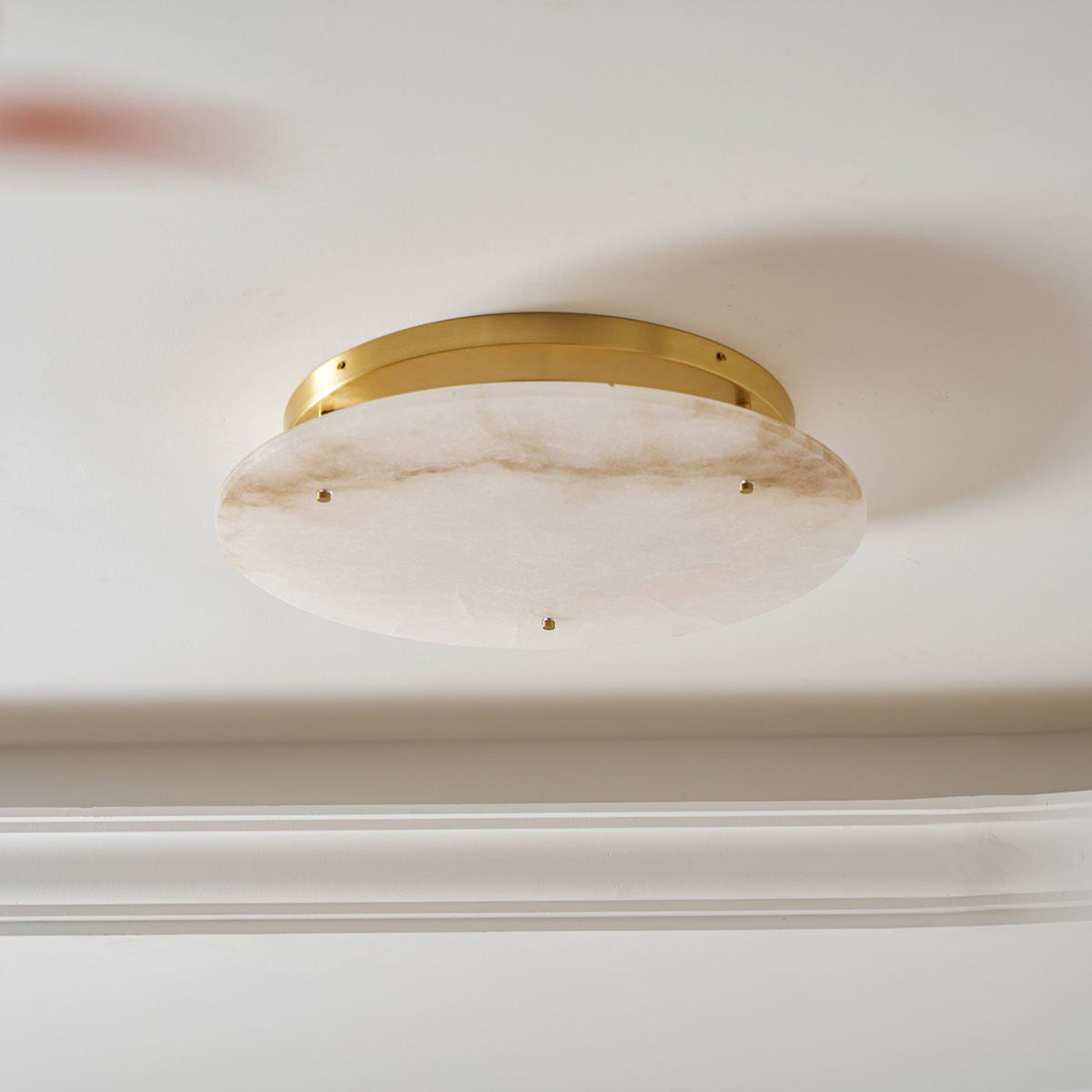 Alabaster Disc Ceiling Lamp – product view 13