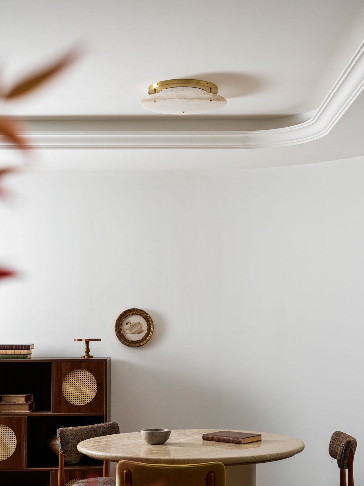 Alabaster Disc Ceiling Lamp – product view 14