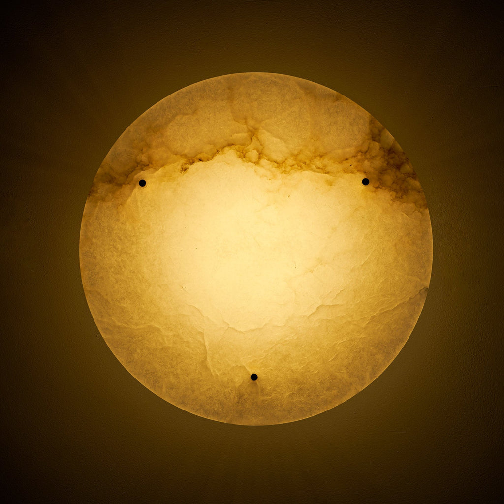 Alabaster Disc Ceiling Lamp – product view 22