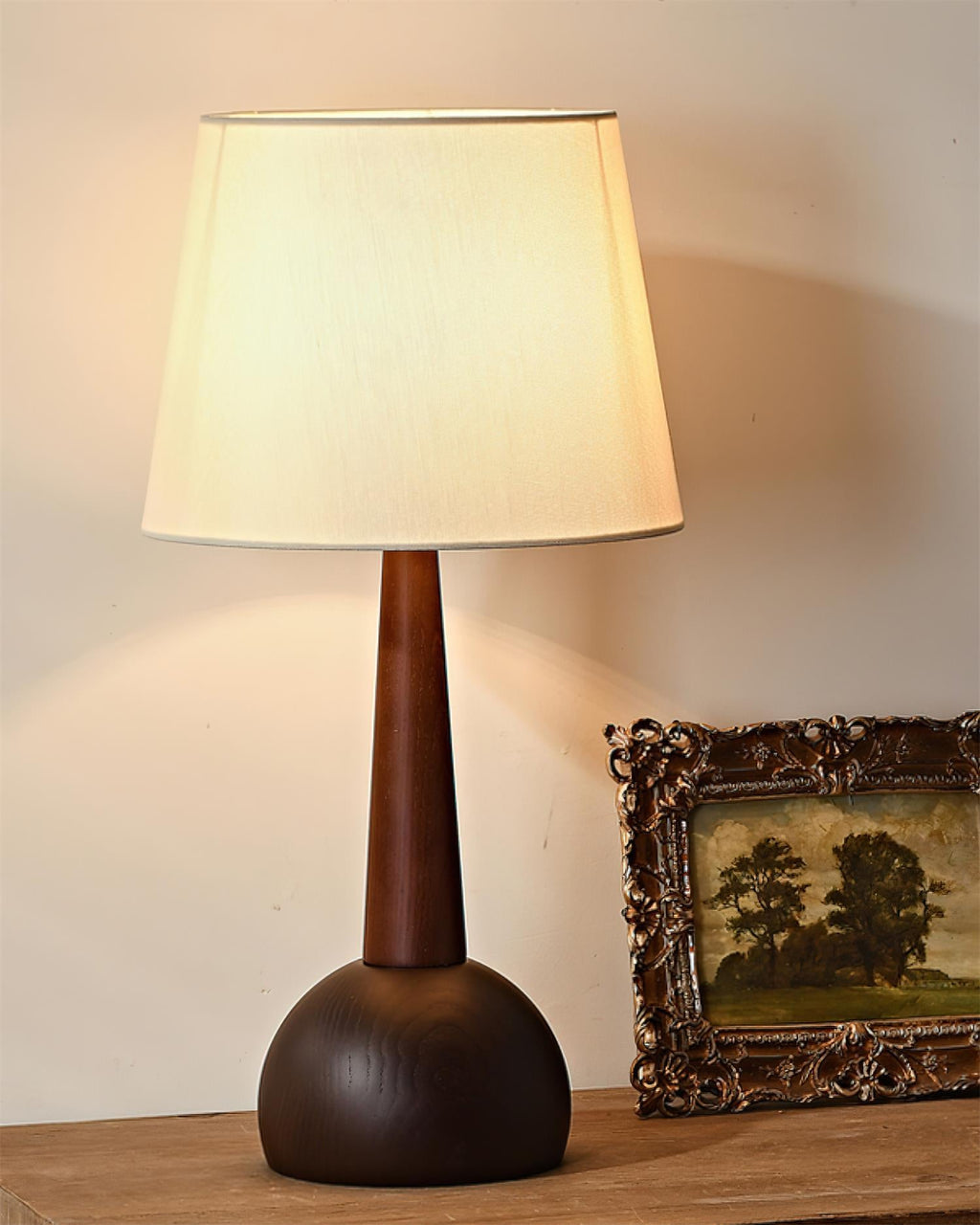Amire Wood Table Lamp — product view 4