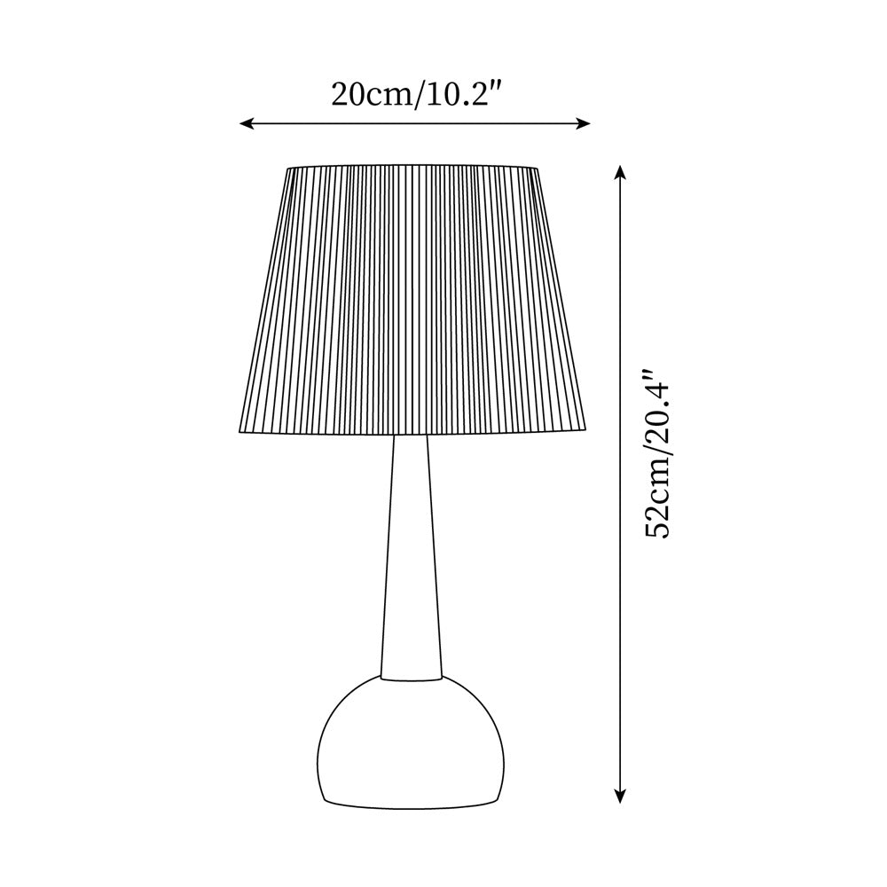 Amire Wood Table Lamp — product view 18