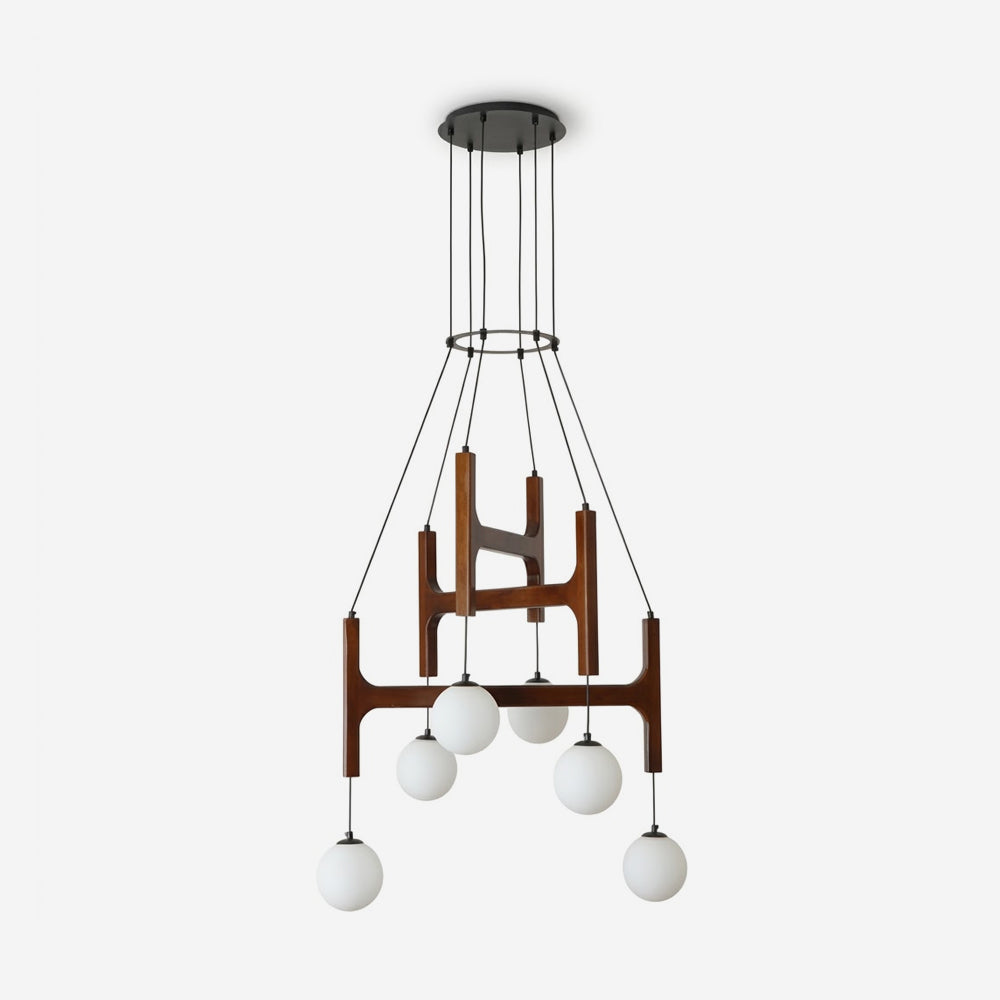 Astra Wood Chandelier — product view 1