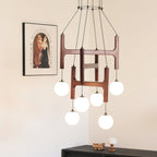 Astra Wood Chandelier — product view 5