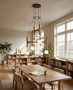Astra Wood Chandelier — product view 7