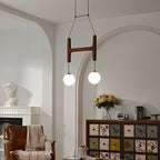 Astra Wood Chandelier — product view 9