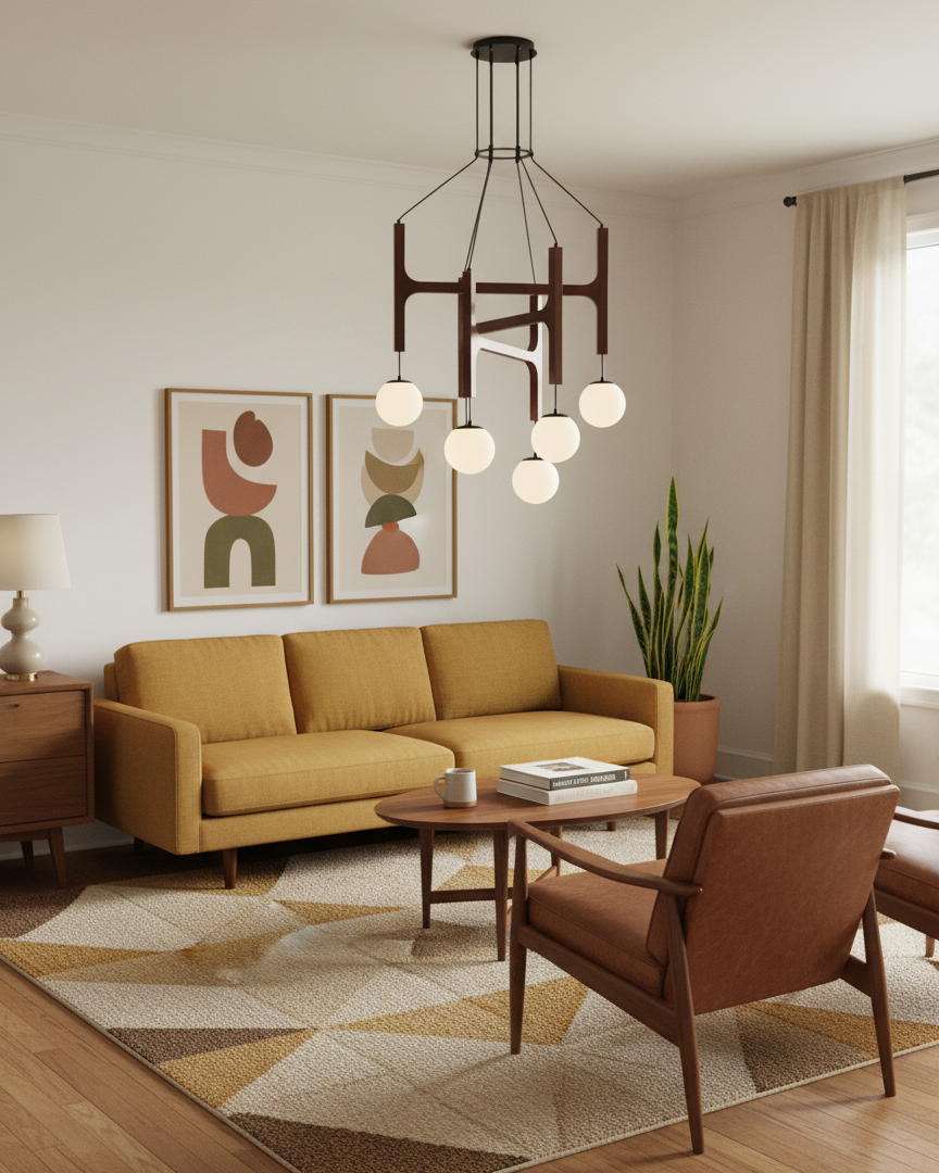 Astra Wood Chandelier — product view 14