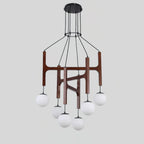 Astra Wood Chandelier — product view 24