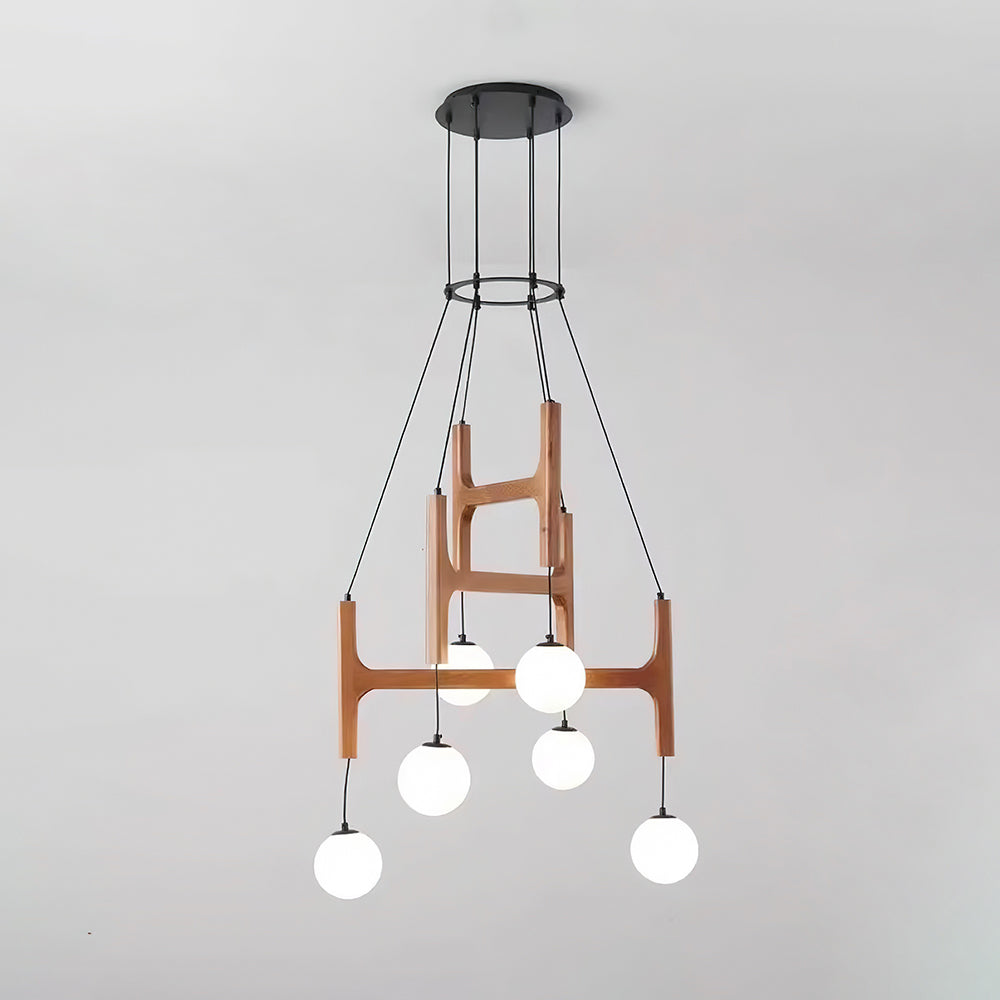 Astra Wood Chandelier — product view 28