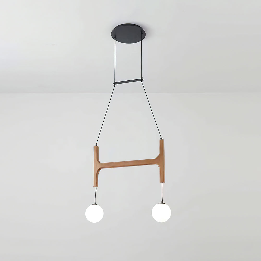 Astra Wood Chandelier — product view 30