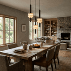 Alabaster Column Pendant Lamp – product view 6