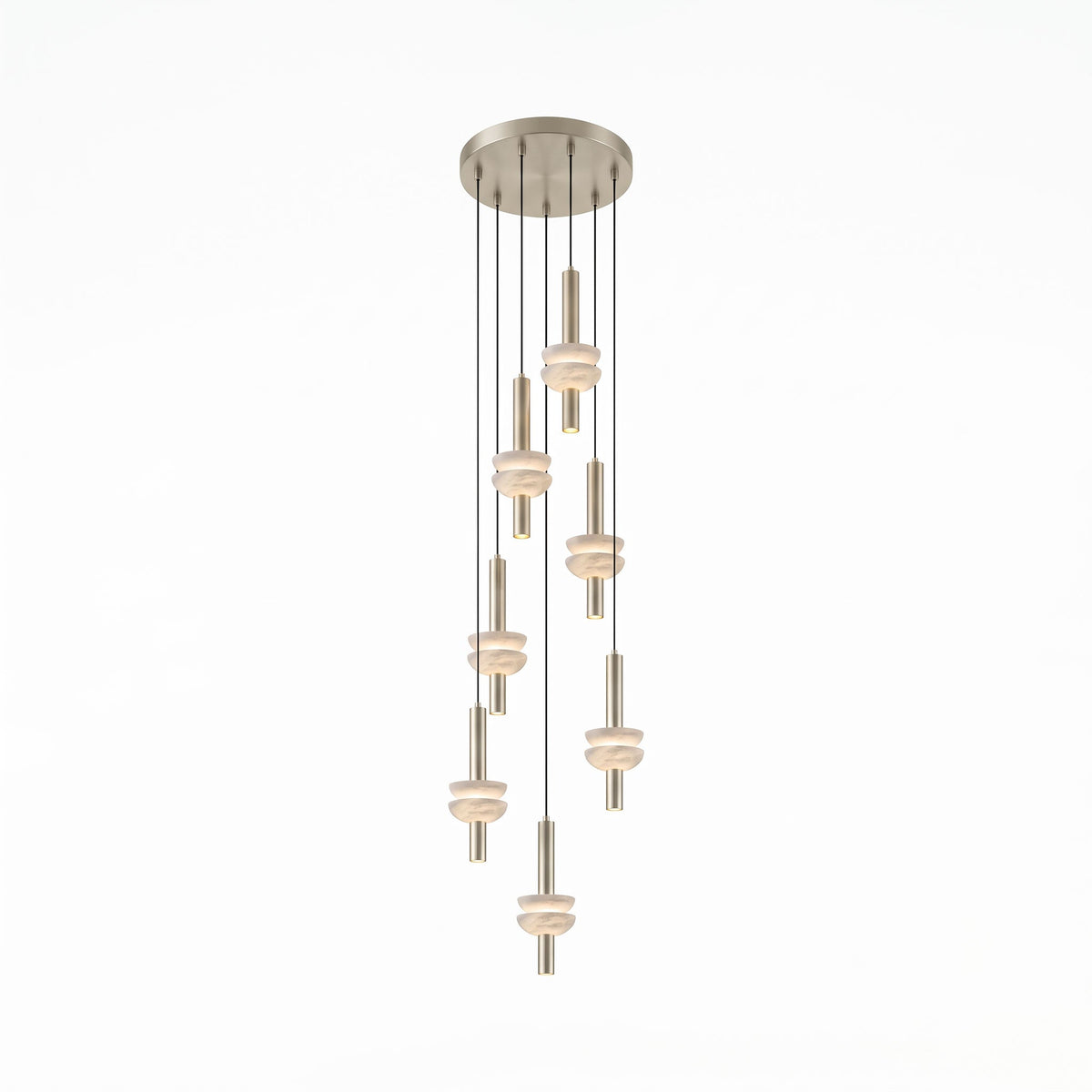 Alabaster Column Pendant Lamp – product view 25