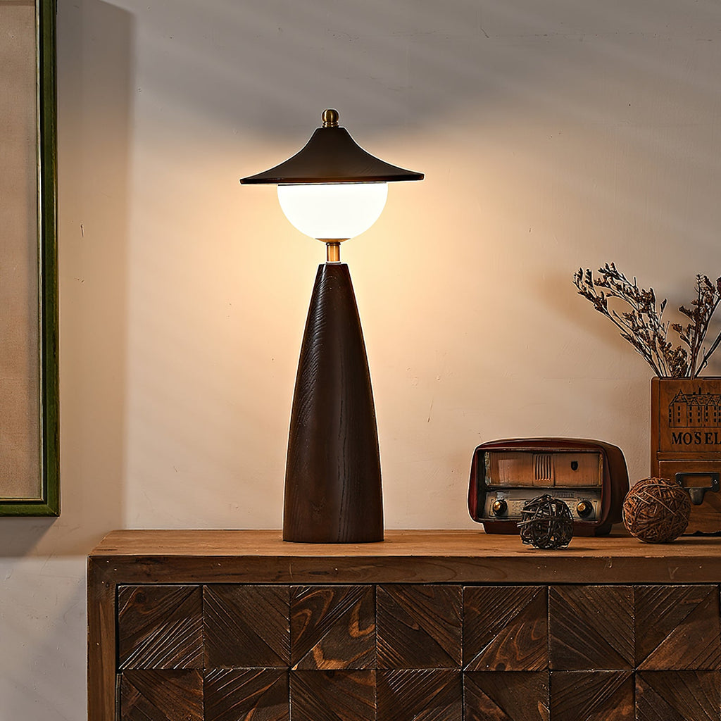Syuna Wood Table Lamp — product view 2