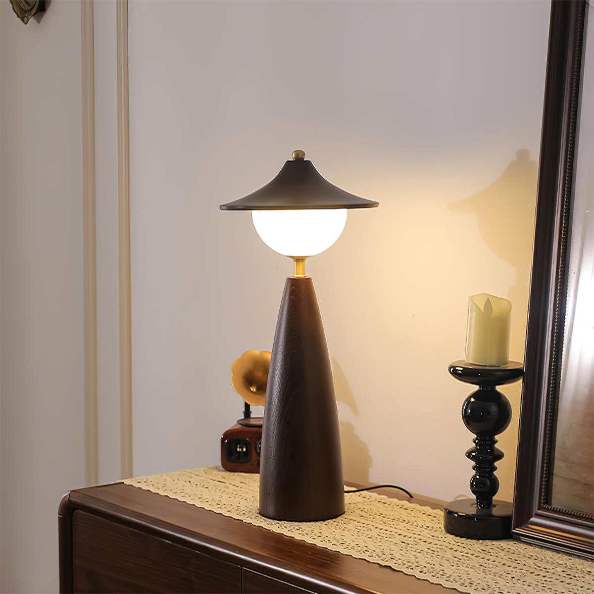Syuna Wood Table Lamp — product view 14