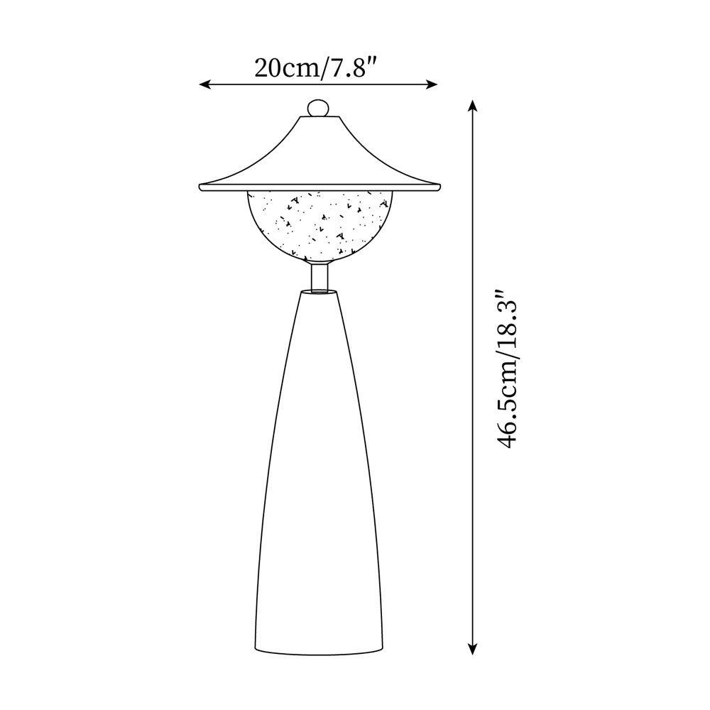 Syuna Wood Table Lamp — product view 25