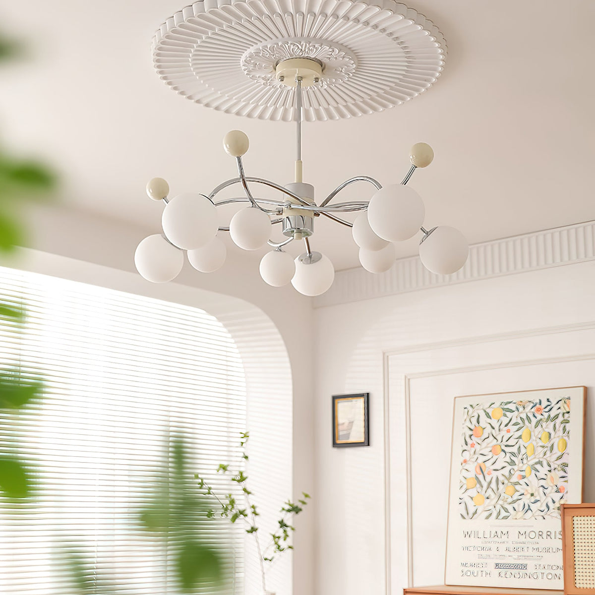 Diana Glass Chandelier — product view 3