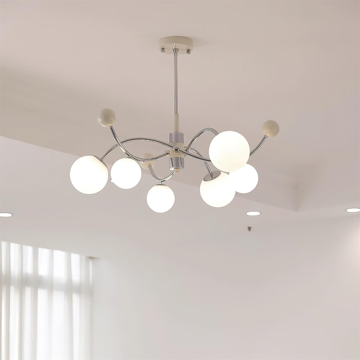 Diana Glass Chandelier — product view 9