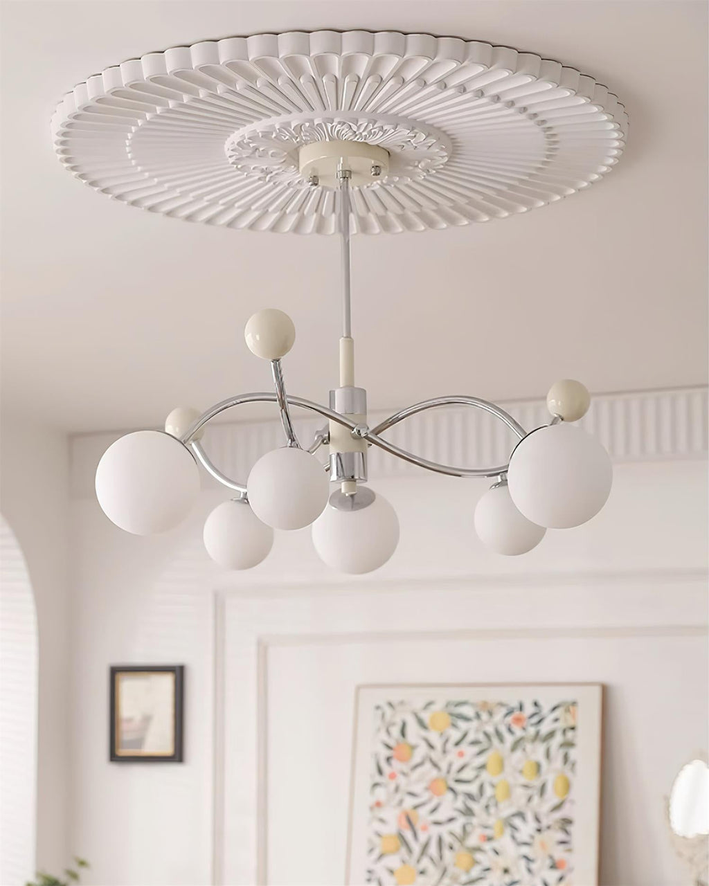 Diana Glass Chandelier — product view 10