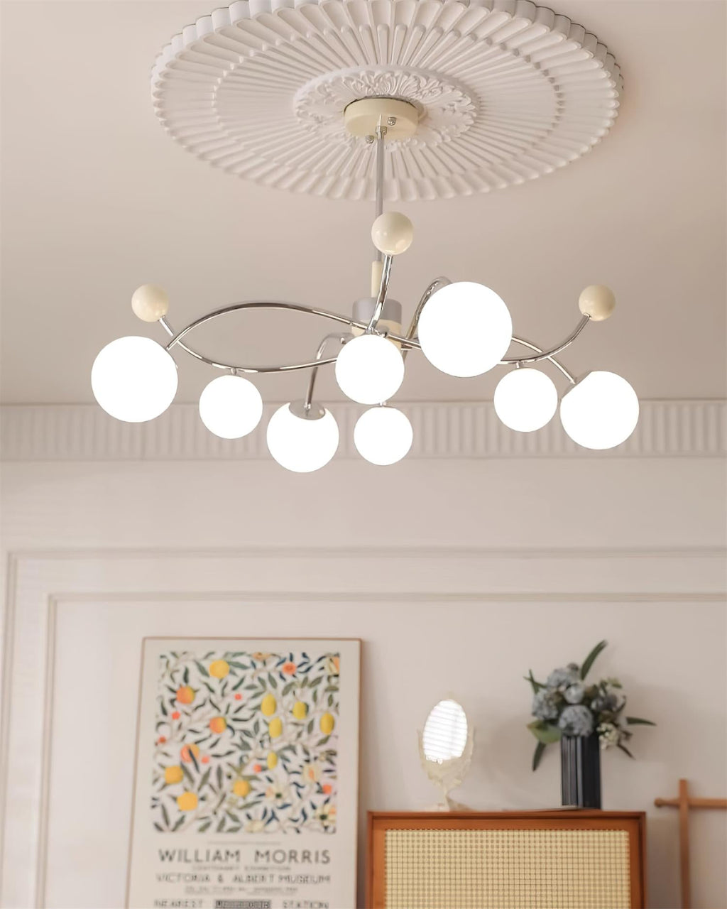 Diana Glass Chandelier — product view 12