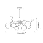 Diana Glass Chandelier — product view 21