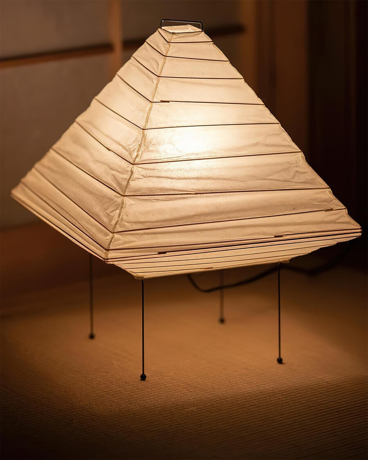 Rice Paper Table Lamp R28 — product view 4