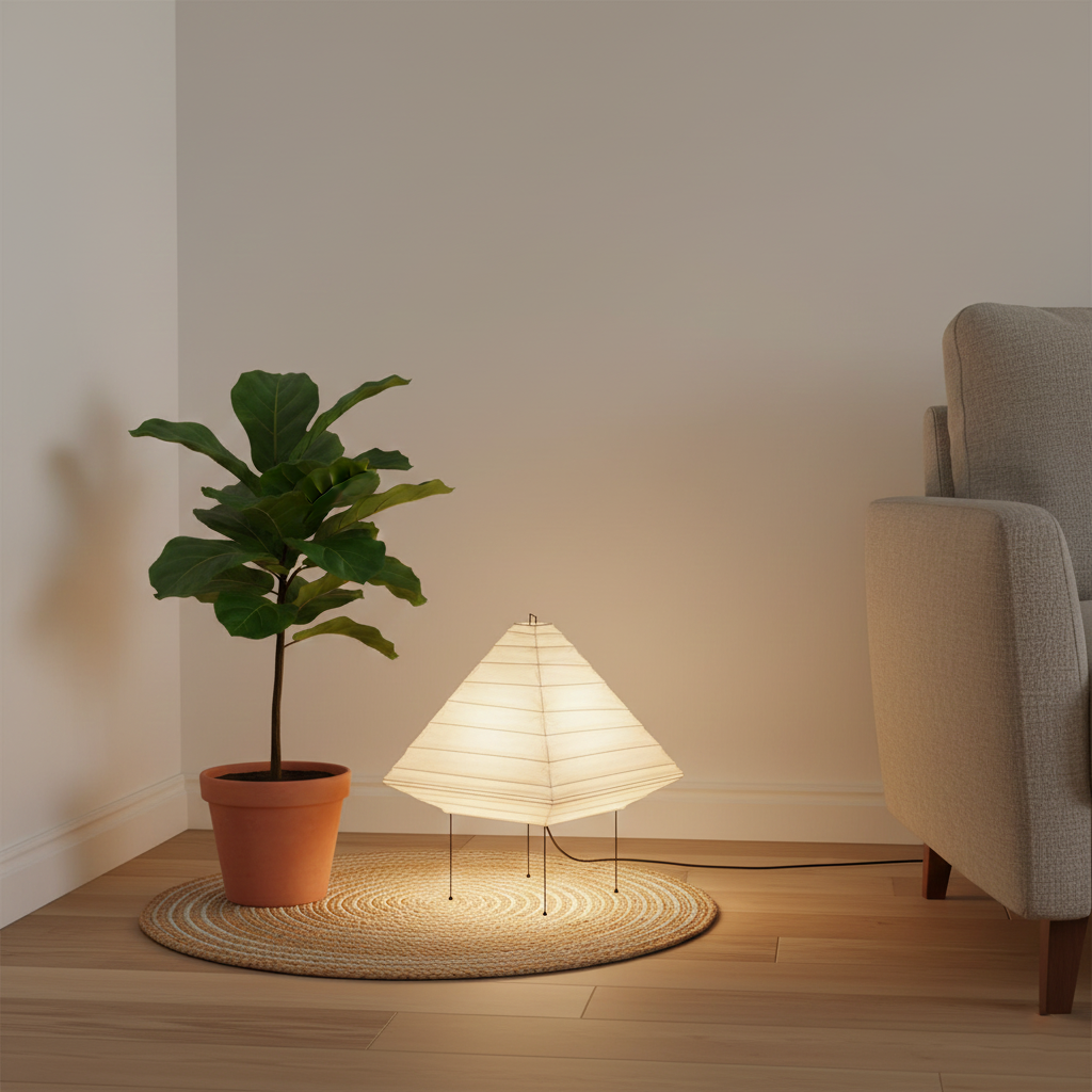 Rice Paper Table Lamp R28 — product view 11