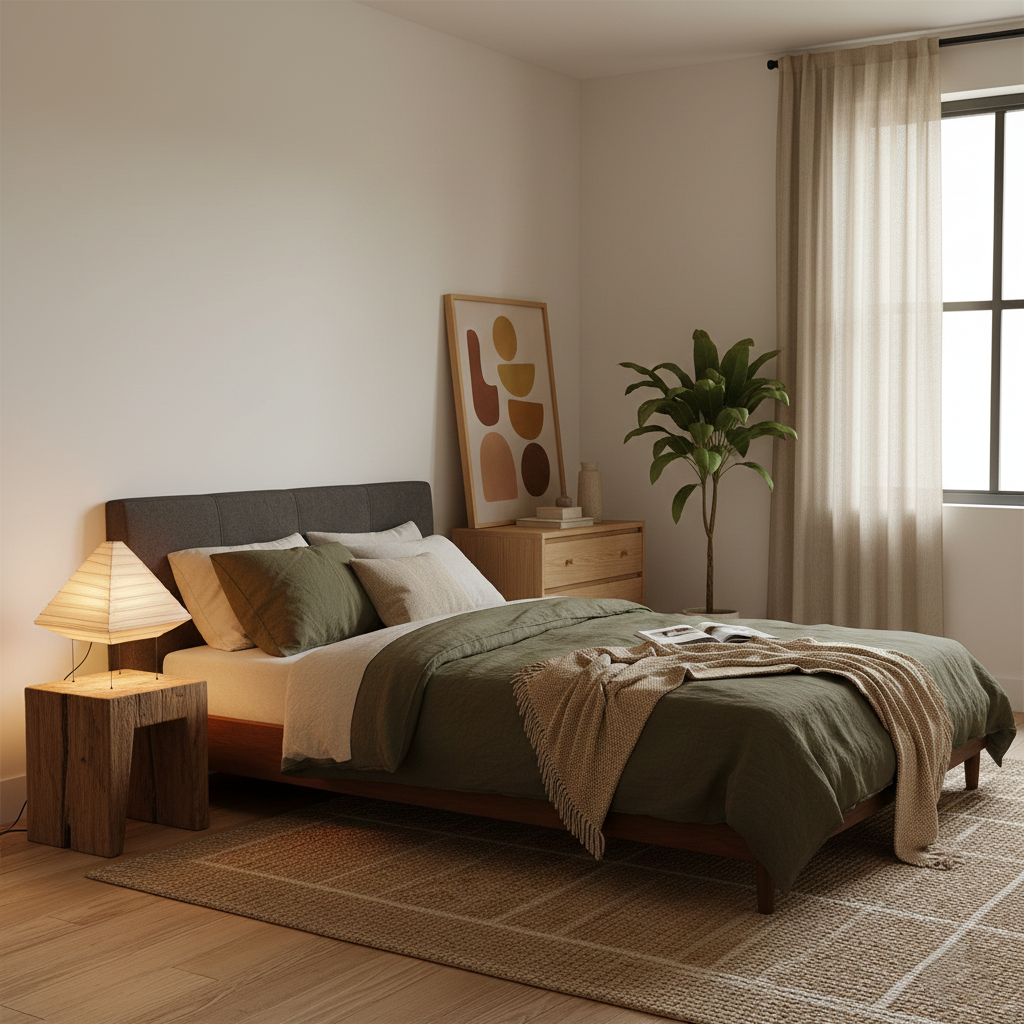 Rice Paper Table Lamp R28 — product view 12