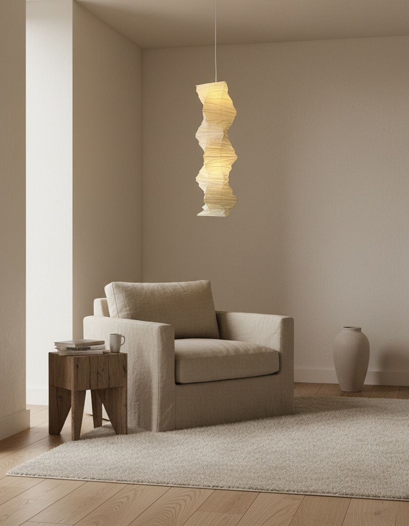 Rice Paper Pendant Lamp R31 — product view 14
