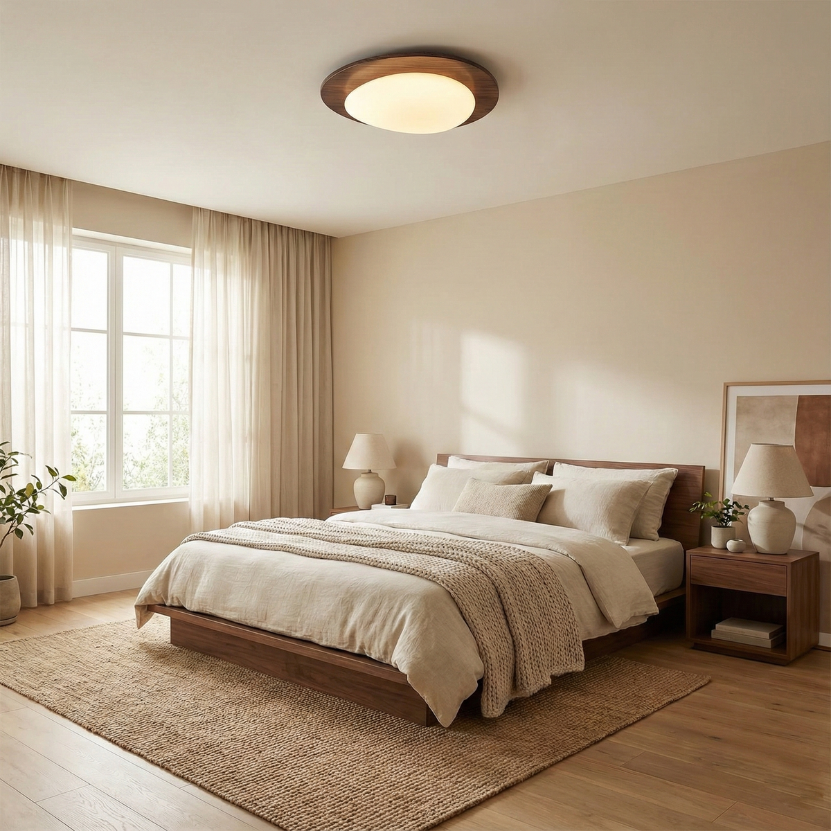 Niseko Wood Ceiling Light — product view 6